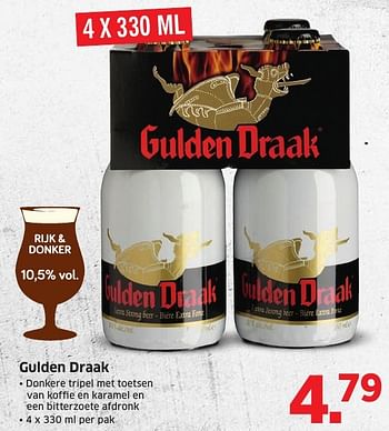 Aanbiedingen Gulden draak - Gulden Draak - Geldig van 10/10/2016 tot 16/10/2016 bij Lidl