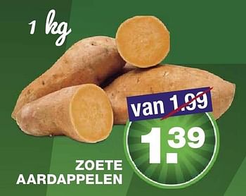 Aanbiedingen Zoete aardappelen - Huismerk - Aldi - Geldig van 12/10/2016 tot 18/10/2016 bij Aldi