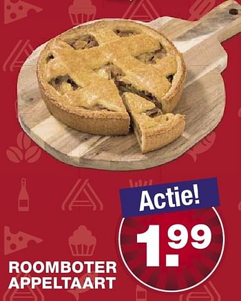 Aanbiedingen Roomboter appeltaart - Huismerk - Aldi - Geldig van 12/10/2016 tot 18/10/2016 bij Aldi