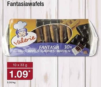 Aanbiedingen Fantasiawafels - Valerie - Geldig van 12/10/2016 tot 18/10/2016 bij Aldi