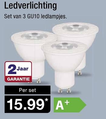 Aanbiedingen Ledverlichting - Huismerk - Aldi - Geldig van 12/10/2016 tot 18/10/2016 bij Aldi