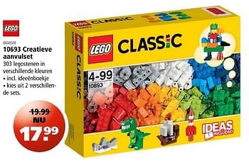 Aanbiedingen Creatieve aanvulset 10693 - Lego - Geldig van 07/10/2016 tot 19/10/2016 bij Marskramer