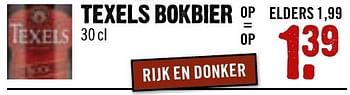 Aanbiedingen Texels bokbier - Texels - Geldig van 16/10/2016 tot 22/10/2016 bij Dirk III