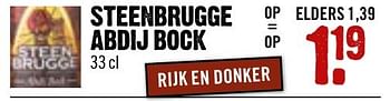 Aanbiedingen Steenbrugge abdij bock - Steenbrugge - Geldig van 16/10/2016 tot 22/10/2016 bij Dirk III