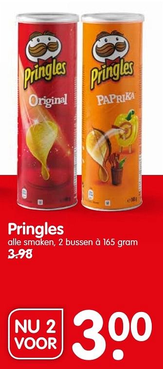 Aanbiedingen Pringles - Pringles - Geldig van 16/10/2016 tot 22/10/2016 bij Em-té