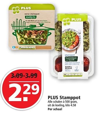 Aanbiedingen Plus stamppot - Huismerk - Plus - Geldig van 16/10/2016 tot 22/10/2016 bij Plus