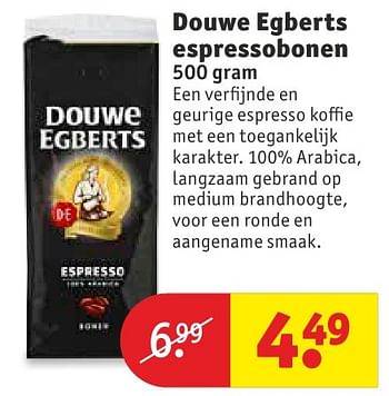 Aanbiedingen Douwe egberts espressobonen - Douwe Egberts - Geldig van 11/10/2016 tot 23/10/2016 bij Kruidvat