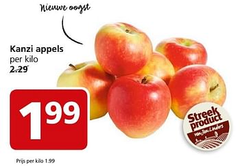 Aanbiedingen Kanzi appels - Huismerk - Jan Linders - Geldig van 17/10/2016 tot 23/10/2016 bij Jan Linders