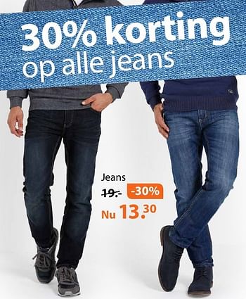 Aanbiedingen Jeans - Huismerk - terStal - Geldig van 17/10/2016 tot 30/10/2016 bij terStal