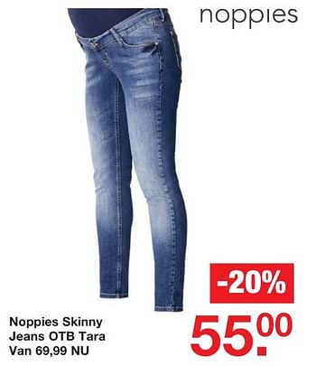 Aanbiedingen Noppies skinny jeans otb tara - Noppies - Geldig van 03/10/2016 tot 23/10/2016 bij Baby & Tiener Megastore