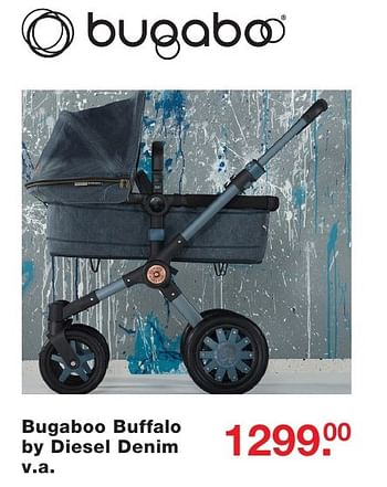 Aanbiedingen Bugaboo buffalo by diesel denim - Bugaboo - Geldig van 03/10/2016 tot 23/10/2016 bij Baby & Tiener Megastore