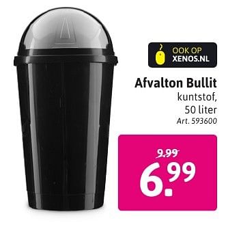 Aanbiedingen Afvalton bullit - Bullit - Geldig van 10/10/2016 tot 23/10/2016 bij Xenos