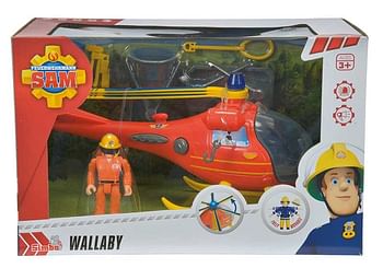 Aanbiedingen Brandweerman Sam Wallaby helicopter met figuur - Simba - Geldig van 21/10/2017 tot 10/12/2017 bij ToyChamp