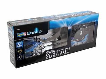 Aanbiedingen Sky Fun 2,4GHz 3-kanaals RC-helicopter met gyro - Revell - Geldig van 22/10/2016 tot 07/12/2016 bij ToyChamp