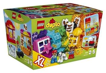 Aanbiedingen 10820 LEGO DUPLO Creatieve bouwmand - Lego - Geldig van 22/10/2016 tot 07/12/2016 bij ToyChamp