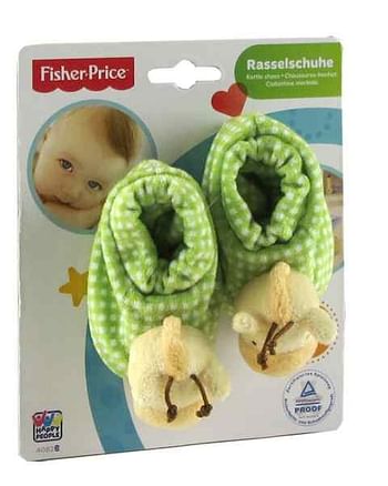 Aanbiedingen Rammelaarpantoffels diertje - Fisher-Price - Geldig van 22/10/2016 tot 07/12/2016 bij ToyChamp