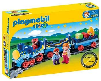 Aanbiedingen Sterrentrein 1-2-3 - Playmobil - Geldig van 22/10/2016 tot 07/12/2016 bij ToyChamp