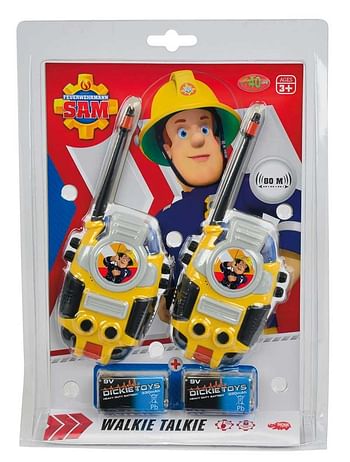Aanbiedingen Brandweerman Sam walkie talkie - Dickie - Geldig van 22/10/2016 tot 07/12/2016 bij ToyChamp