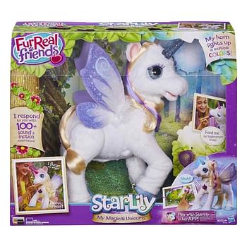 Aanbiedingen Fur Real Friends Starlily - FurReal - Geldig van 22/10/2016 tot 07/12/2016 bij ToyChamp