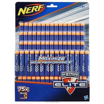 Aanbiedingen Nerf Elite aanvulset 75 darts - Nerf - Geldig van 21/10/2017 tot 10/12/2017 bij ToyChamp