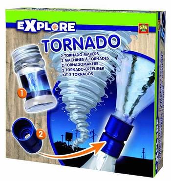 Aanbiedingen SES Explore 2 tornadomakers - SES - Geldig van 22/10/2016 tot 07/12/2016 bij ToyChamp