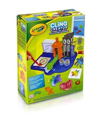 Aanbiedingen Crayola Cling Creator - Crayola - Geldig van 21/10/2017 tot 10/12/2017 bij ToyChamp