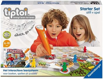 Aanbiedingen Tiptoi starterset met spel De Engelse detective - Ravensburger - Geldig van 22/10/2016 tot 07/12/2016 bij ToyChamp