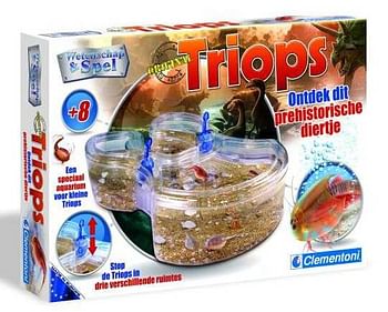 Aanbiedingen Triops - Clementoni - Geldig van 22/10/2016 tot 07/12/2016 bij ToyChamp