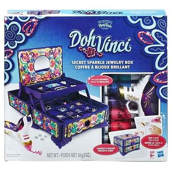 Aanbiedingen Doh Vinci Juwelenbox - Doh Vinci - Geldig van 22/10/2016 tot 07/12/2016 bij ToyChamp