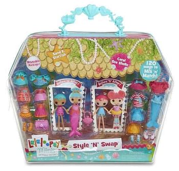 Aanbiedingen Mini Lalaloopsy Style ´n Swap Deluxe Set - Lalaloopsy - Geldig van 22/10/2016 tot 07/12/2016 bij ToyChamp