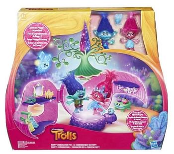 Aanbiedingen Trolls Poppy´s Kronings Pod - Hasbro - Geldig van 22/10/2016 tot 07/12/2016 bij ToyChamp