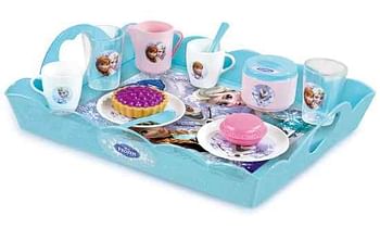 Aanbiedingen Frozen dienblad met theeservies - Smoby - Geldig van 22/10/2016 tot 07/12/2016 bij ToyChamp