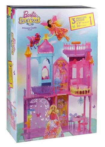 Aanbiedingen Barbie Secret Door groot prinsessenkasteel - Barbie - Geldig van 21/10/2017 tot 10/12/2017 bij ToyChamp