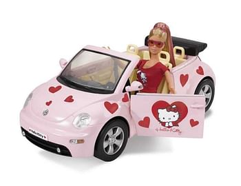 Aanbiedingen Hello Kitty Steffi met Beetle - Steffi Love - Geldig van 22/10/2016 tot 07/12/2016 bij ToyChamp