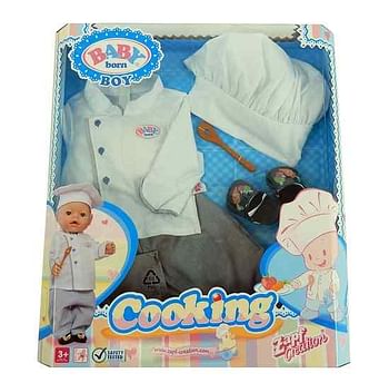 Aanbiedingen Baby Born Cooking kledingset - Zapf creation - Geldig van 22/10/2016 tot 07/12/2016 bij ToyChamp