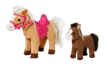 Aanbiedingen Baby Born interactieve pony Sunny met veulen - Zapf creation - Geldig van 21/10/2017 tot 10/12/2017 bij ToyChamp