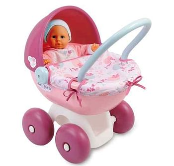 Aanbiedingen Baby Nurse poppenwagen - Smoby - Geldig van 22/10/2016 tot 07/12/2016 bij ToyChamp