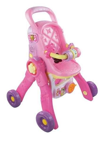 Aanbiedingen Little Love 3-in-1 Poppenwagen - Vtech - Geldig van 22/10/2016 tot 07/12/2016 bij ToyChamp