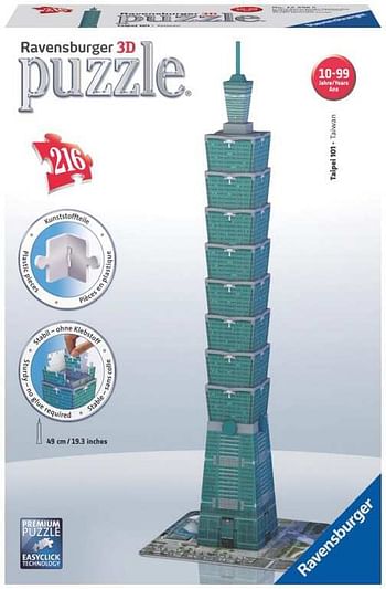 Aanbiedingen Taipei 101 216st - Ravensburger - Geldig van 22/10/2016 tot 07/12/2016 bij ToyChamp