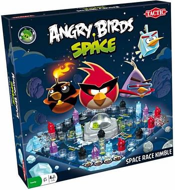 Aanbiedingen Angry Birds Space Race Kimble - Tactic - Geldig van 22/10/2016 tot 07/12/2016 bij ToyChamp