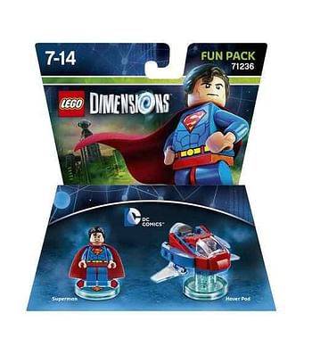 Aanbiedingen Lego Dimensions Fun Pack DC Comics Superman - Lego - Geldig van 22/10/2016 tot 07/12/2016 bij ToyChamp