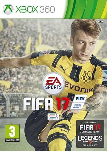 Aanbiedingen X360 FIFA 17 - Microsoft - Geldig van 22/10/2016 tot 07/12/2016 bij ToyChamp