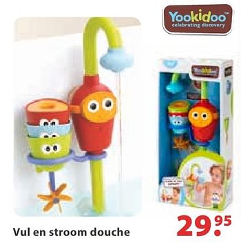 Aanbiedingen Vul en stroom douche - Yookidoo - Geldig van 10/10/2016 tot 06/12/2016 bij Multi Bazar