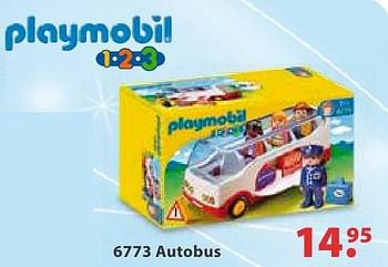 Aanbiedingen Autobus - Playmobil - Geldig van 10/10/2016 tot 06/12/2016 bij Multi Bazar