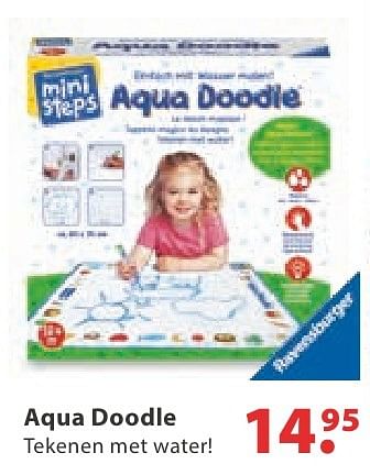 Aanbiedingen Aqua doodle - Ravensburger - Geldig van 10/10/2016 tot 06/12/2016 bij Multi Bazar