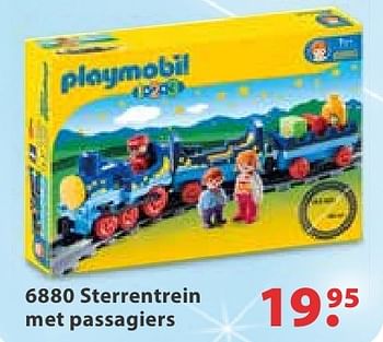 Aanbiedingen Sterrentrein met passagiers - Playmobil - Geldig van 10/10/2016 tot 06/12/2016 bij Multi Bazar