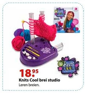 Aanbiedingen Knits cool brei studio - Knits Cool - Geldig van 10/10/2016 tot 06/12/2016 bij Multi Bazar