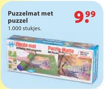 Aanbiedingen Puzzelmat met puzzel - Ravensburger - Geldig van 10/10/2016 tot 06/12/2016 bij Multi Bazar