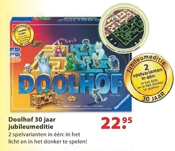 Aanbiedingen Doolhof 30 jaar jubileumeditie - Ravensburger - Geldig van 10/10/2016 tot 06/12/2016 bij Multi Bazar