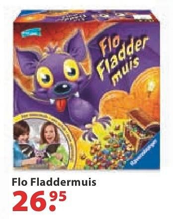 Aanbiedingen Flo fladdermuis - Ravensburger - Geldig van 10/10/2016 tot 06/12/2016 bij Multi Bazar